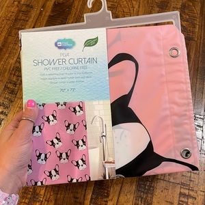 French Bulldog Shower Curtain
